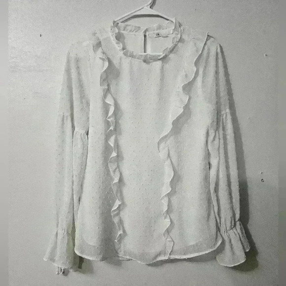 EUC! DR2 white blouse! - Picture 1 of 6